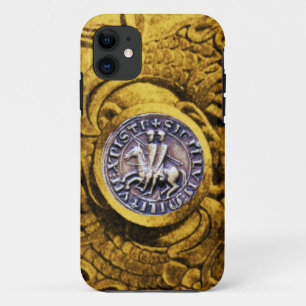 Etui iPhone Case-Mate SCEAU DES CHEVALIERS MODÈLE or jaune