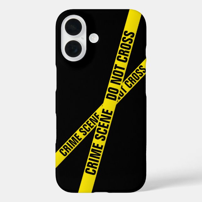 Coques Case-Mate iPhone Scène criminelle (Verso)