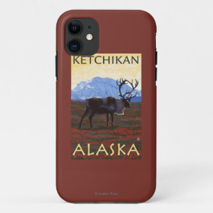 Case-Mate iPhone Case Scène de caribou - Ketchikan, Alaska