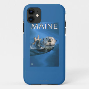 Coque Case-Mate Pour iPhone Scène de loutre de MaineSea
