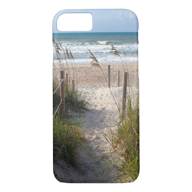 Coques Case-Mate iPhone Scène paisible de plage (Dos)