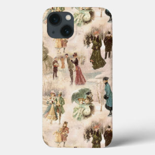 Case-Mate iPhone Case Scènes vintages d'hiver