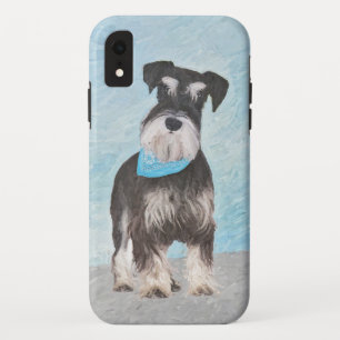 Case-Mate iPhone Case Schnauzer (Miniature) Peinture - Joli chien origin