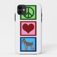 Schnauzers Peace Love