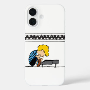 Coques iPhone 16 Schroeder Charlie Musique Brown
