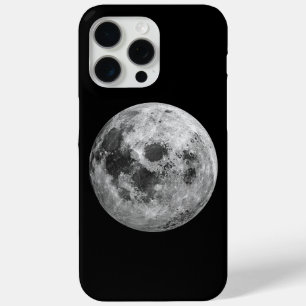Coque iPhone 15 Pro Max Science de l'astronomie spatiale de la Pleine lune
