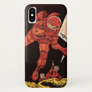 Coque Case-Mate Pour iPhone Science-fiction vintage, Atterrissage d'astronaute