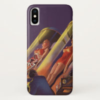 Science-fiction vintage, scientifiques de la scien