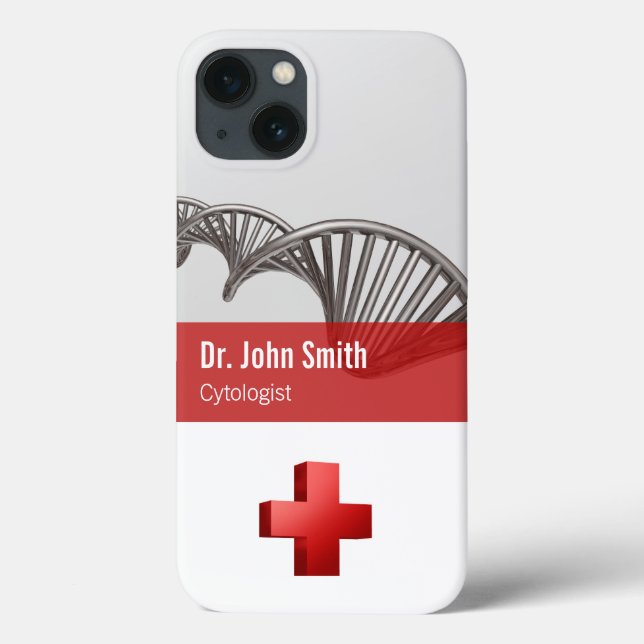 Coques Case-Mate iPhone Science Médicale professionnelle ADN Strand Cross (Verso)
