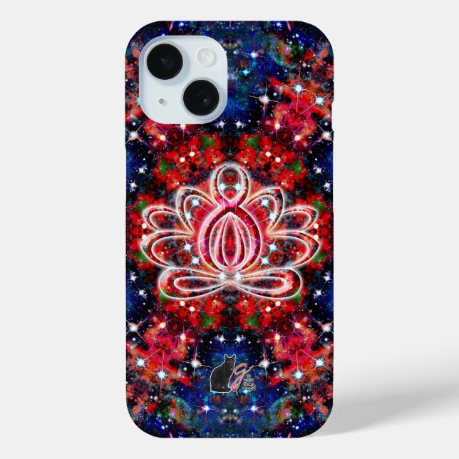 Coques Case-Mate iPhone Scintillation Zen Lotus (Verso)