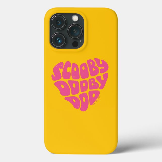 Coques Case-Mate iPhone Scooby Doo Doo Heart (Verso)