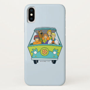 Coque iPhone X Scooby-Doo et la machine de mystère de bande