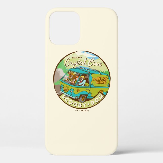 Coques Case-Mate iPhone Scooby-Doo | Gang Traversant "Crystal Cove" (Verso)