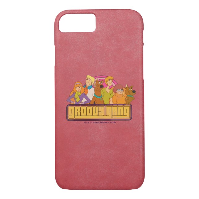 Coques Case-Mate iPhone Scooby-Doo | Graphique de dessin rétro "Gang Super (Dos)