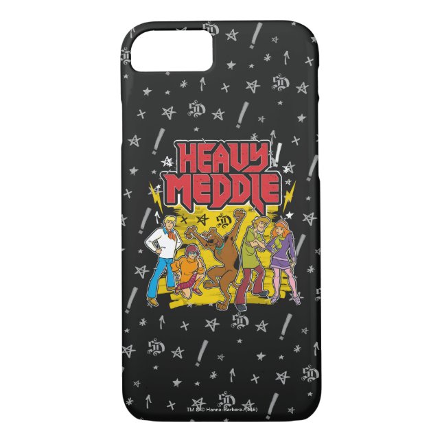 Coques Case-Mate iPhone Scooby-Doo | Graphique "Lourde Médaille" (Dos)