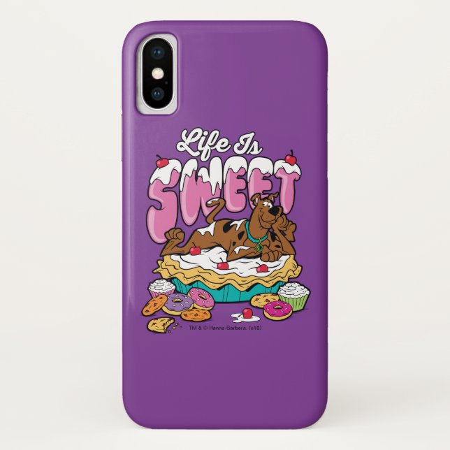 Coques Case-Mate iPhone Scooby-Doo "La vie est douce" (Dos)