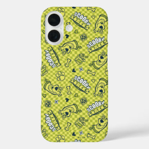 Coques iPhone 16 Scooby Snacks Galore Checker Motif