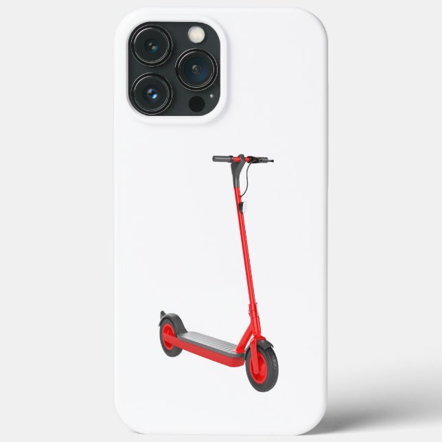 Coques Case-Mate iPhone scooter électrique rouge (Verso)