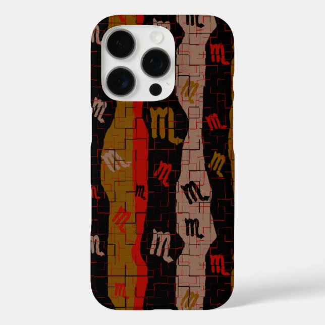 Coques Case-Mate iPhone Scorpio Zodiac (Verso)