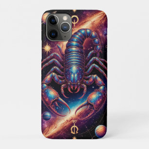 Case-Mate iPhone Case Scorpion Cosmique dans l'Espace Galactique Vibrant