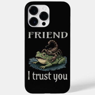Coque Pour Pour iPhone 14 Pro Max Scorpion et Grenouille - Ami, Je Te Fais Confiance