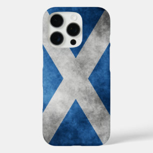Coques iPhone 16 Pro Scotland Grunge - Saint Andrew's Cross