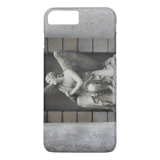 Coques Case-Mate iPhone Sculpture d'ange priant (Dos)