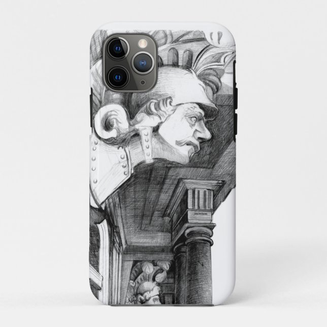 Coques Case-Mate iPhone Sculpture du château Crayon Art (Dos)