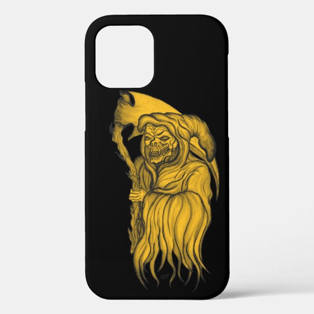 Coques Case-Mate iPhone Scythe man - La Mort, Faucheuse Grim (Verso)