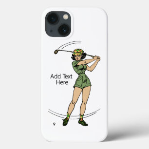 Case-Mate iPhone Case Se réchauffer pour Golf Lady Golfer