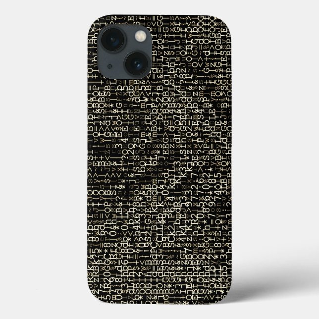 Coques Case-Mate iPhone Sea of Sepia Digital Abstrait (Verso)