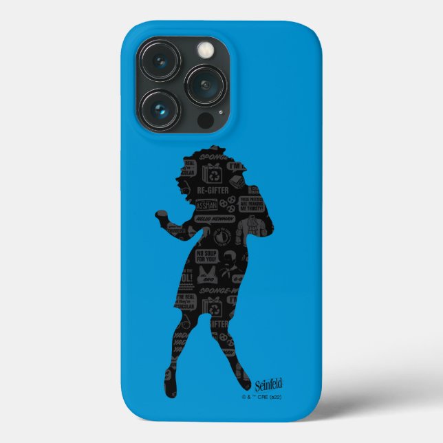 Coques Case-Mate iPhone Seinfeld | Elaine Danse Silhouette (Verso)