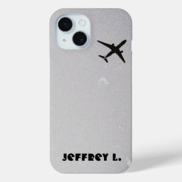 Coque Pour iPhone 15 S'envoler | Avion haute altitude personnalisé
