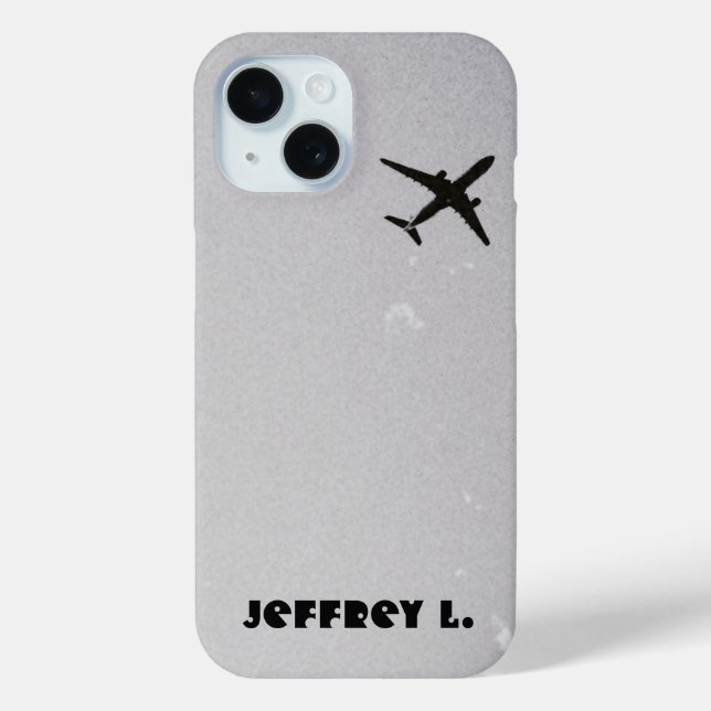 Coques Case-Mate iPhone S'envoler | Avion haute altitude personnalisé (Verso)