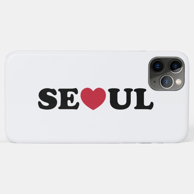 Coques Case-Mate iPhone Séoul Love Heart (Dos (Horizontal))