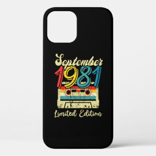 Case-Mate iPhone Case Septembre 1981 Joyeux Anniversaire 40E