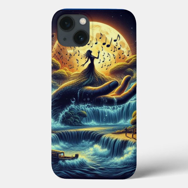Coques Case-Mate iPhone Serenade au clair de lune (Verso)