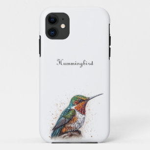 Case-Mate iPhone Case Serenade de colibri orné, personnalisé