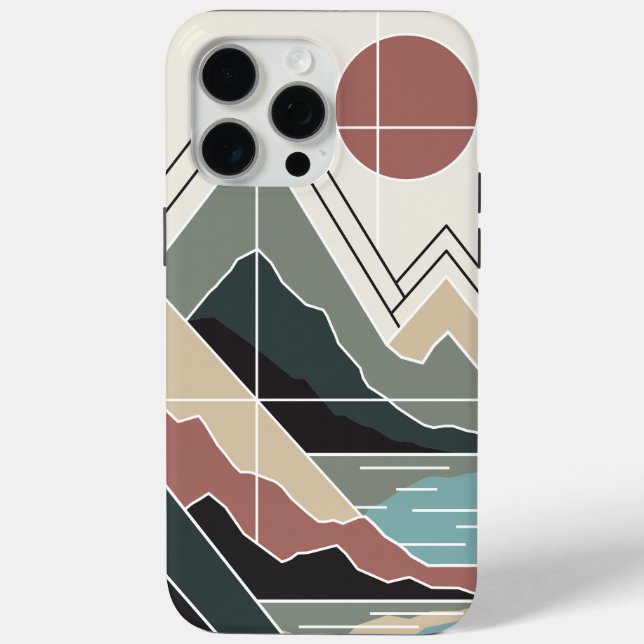 Coques Case-Mate iPhone Serene Peaks (Verso)