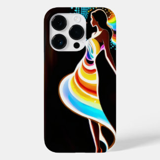 Coque Pour iPhone 14 Pro Sérénité arc-en-ciel