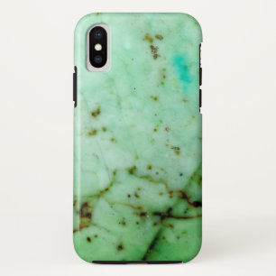 Coque iPhone X Série Gemstone - Green Jade