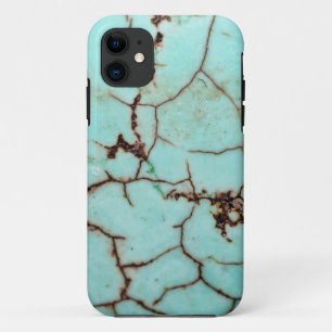 Case-Mate iPhone Case Série Gemstone - Turquoise Cracked Coque-Mate iPh