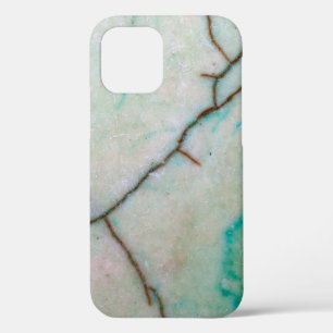 Case-Mate iPhone Case Série Gemstone - Turquoise Craqué Avec Vert