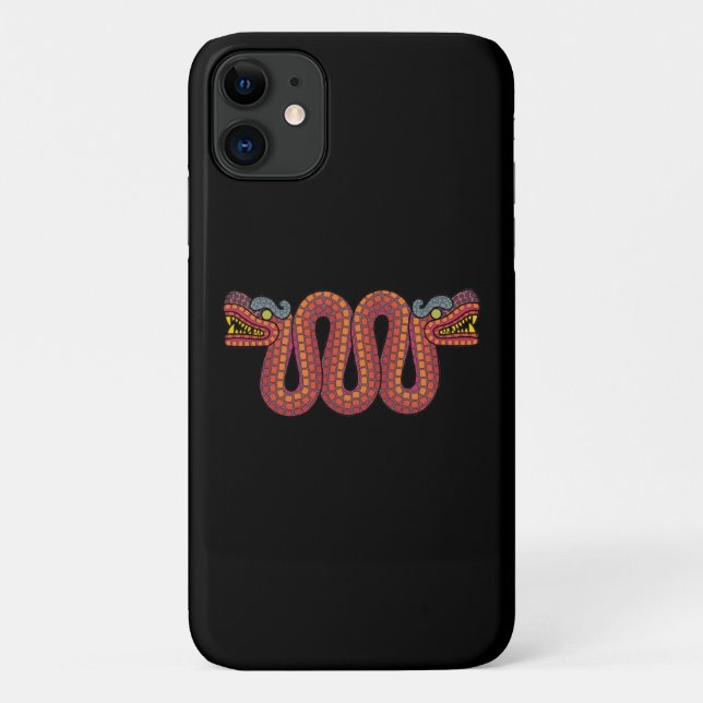 Coques Case-Mate iPhone serpent aztèque (Dos)