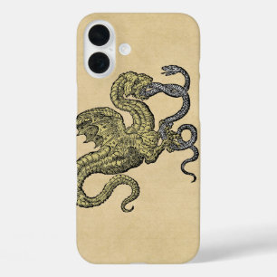 Coques iPhone 16 Plus Serpent de combat du dragon