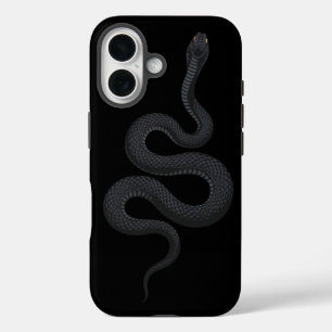 Coques iPhone 16 Serpent de l'ombre - L'élégance de Venom