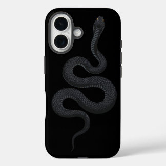 Coques iPhone 16 Serpent de l'ombre - L'élégance de Venom