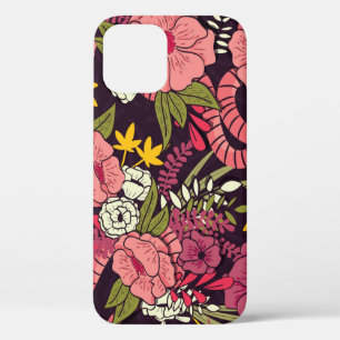 Case-Mate iPhone Case Serpents de la jungle, fleurs tropicales, motif vi