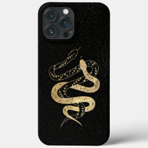 Case-Mate iPhone Case Serpents dorés et noirs mystiques