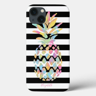 Case-Mate iPhone Case Serviette de plage tropicale avec motif ananas, ra